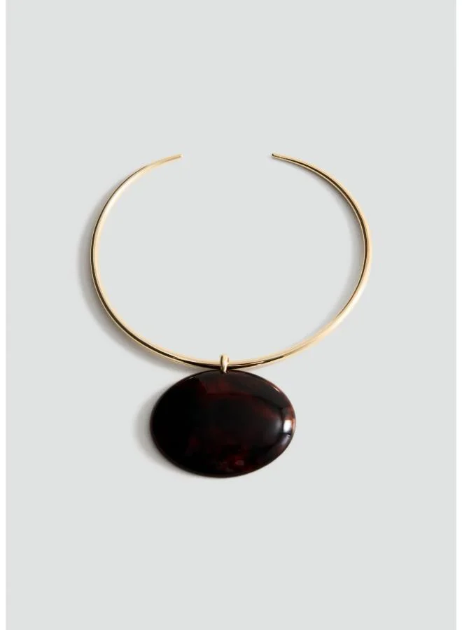 Rigid Collar With Circular Beading