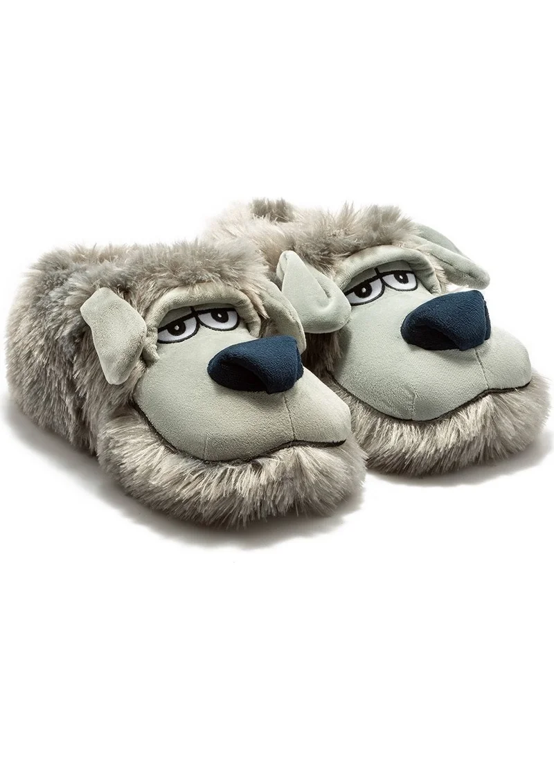 Twigy Gobi Men's Animal Slippers Gray 41/46 CC0513