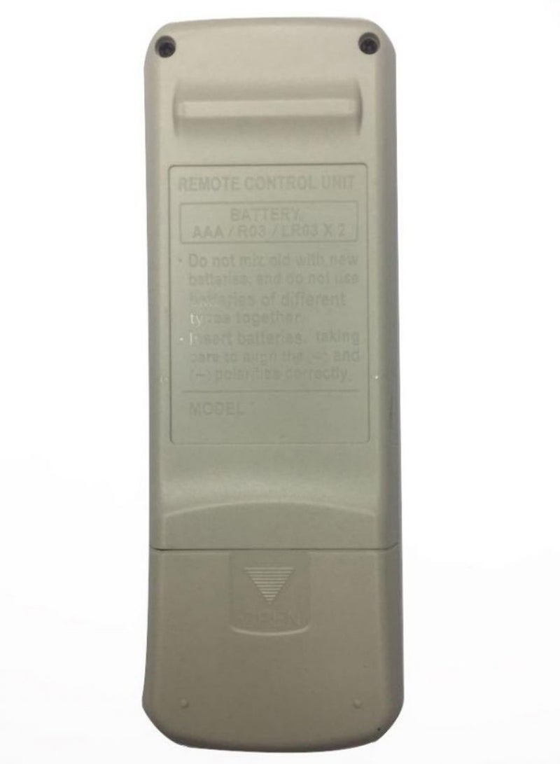 O General Window AC Remote Control RC-010 White - Image 2
