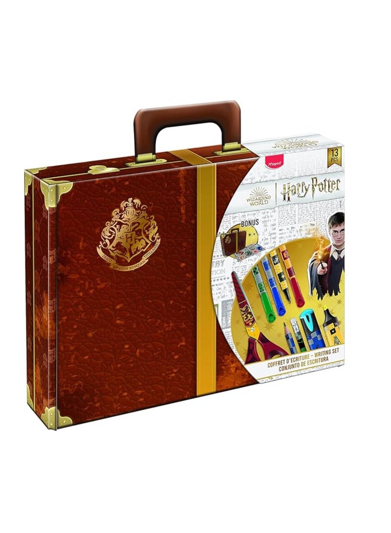 Maped 13-Pieces Harry Potter Artistic Suitcase Set Multicolor - Image 1