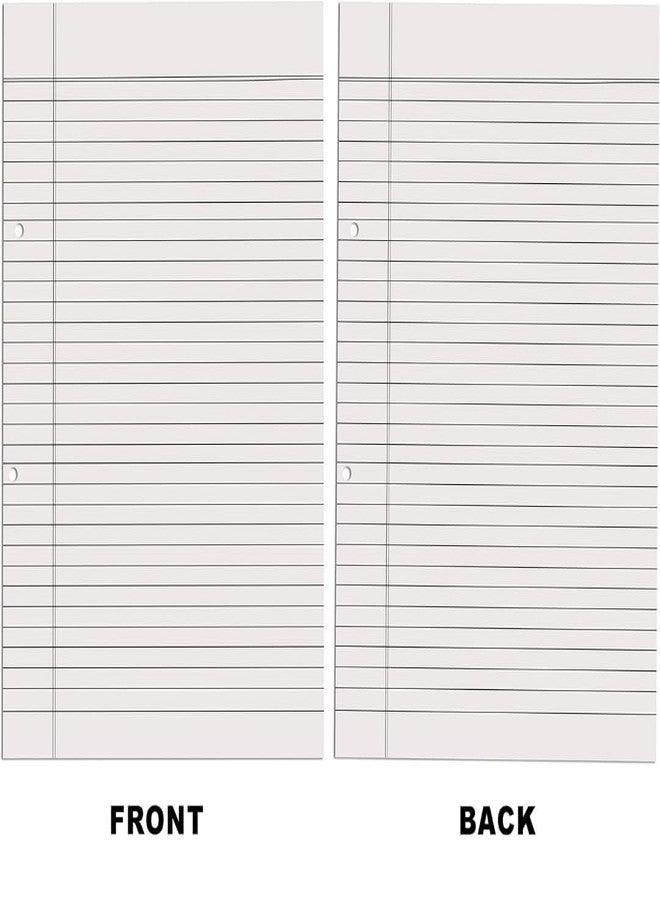 A4 Project Paper Sheets, Ruled on Both Sides, White, 100 Sheets - Image 5