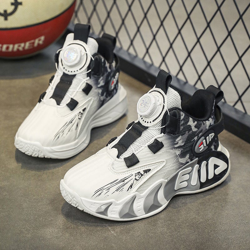 Mesh Sneakers Lightweight Flexible Sole Walking Shoes For Kids Indoor And Outdoor Activities - Image 1