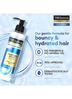 Tresemme Pro Pure Moisture Boost Shampoo With Aloe Essence Sulphate Free & Paraben Free For Dry Hair 390 Ml  - Image 5
