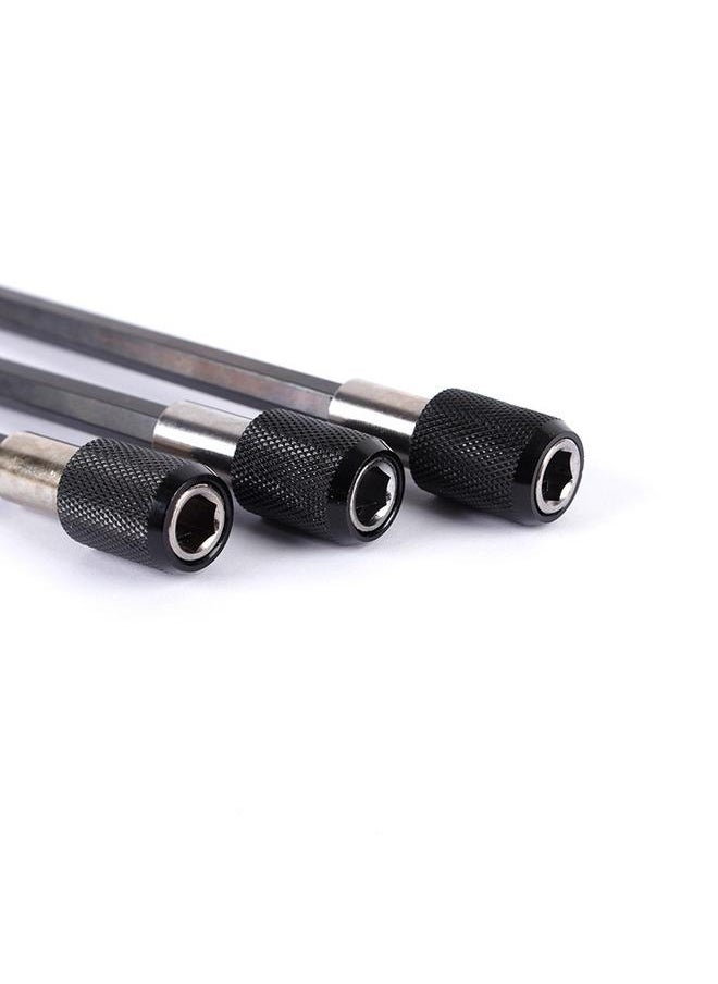 yongsheng - 3Pcs Drill Bit Extender, Hex Shank Quick Change Bit Holder, Magnetic Socket Screwdriver Bit Holder Nuts, Drill, Driver, Bit Set - Image 1