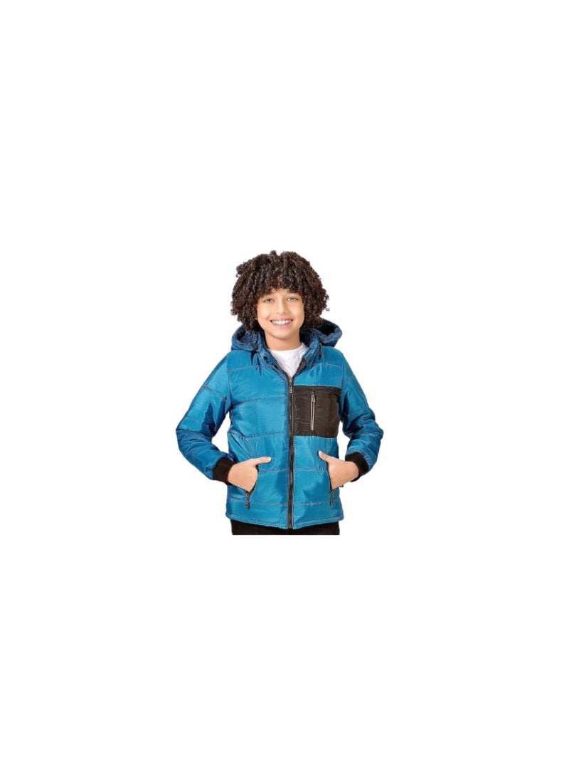 Boys' turquoise jacket