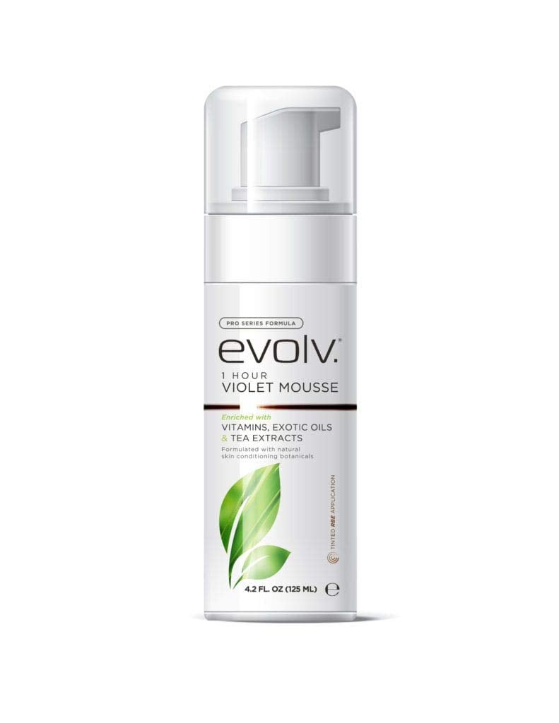 Evolv 1 Hour Violet Mousse Vitamins Exotic Oils Tea Exts