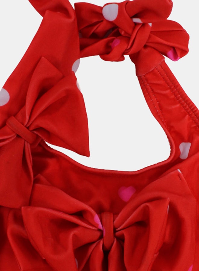 Our kids Our Kids Girls Polka Dots One-Piece Swimsuit - Image 3