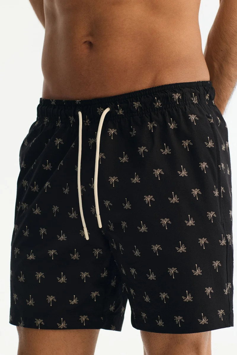 H&M  Seersucker swim shorts for Men | Best Price UAE