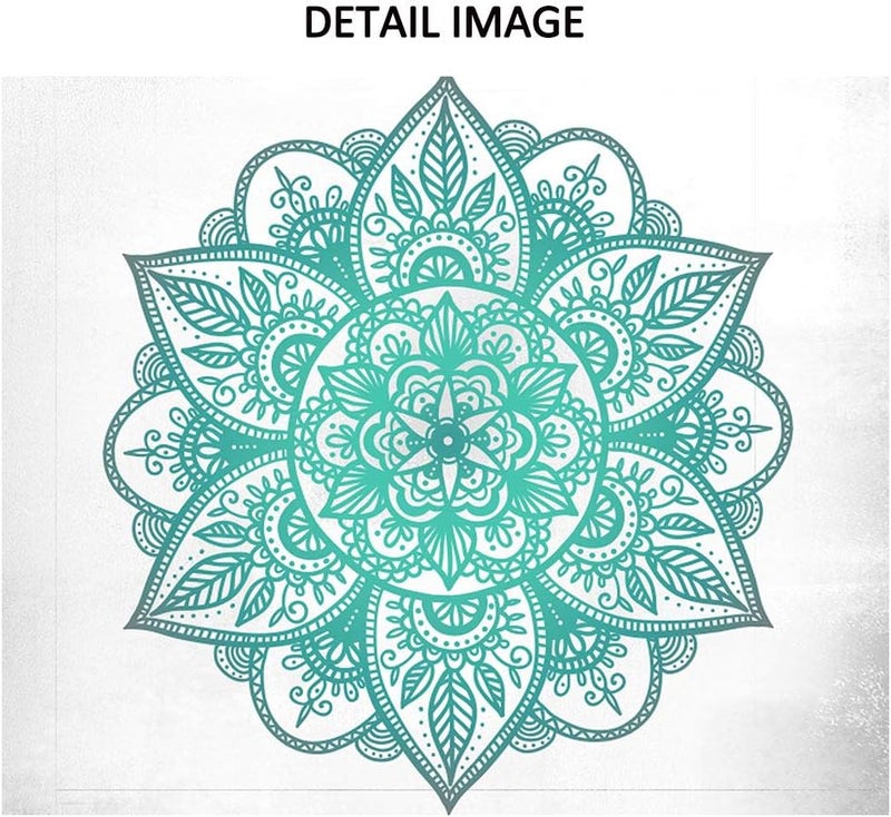 SUMGAR Teal Mandala Wall Art Set - Image 5