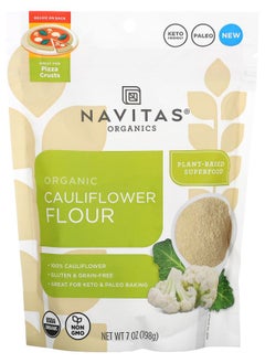 Navitas Organics Organic Cauliflower Flour 7 oz (198 g) 