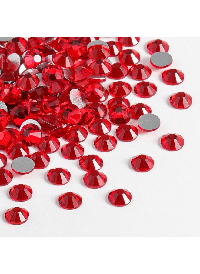 BEADSLAND beadsland Flat Back Crystal Rhinestones Round Gems, Light Siam (4.6-4.8mm) SS20/1440pcs  - Image 2