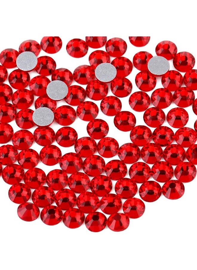 BEADSLAND beadsland Flat Back Crystal Rhinestones Round Gems, Light Siam (4.6-4.8mm) SS20/1440pcs  - Image 1