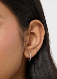 DANIEL WELLINGTON Crystal Hoop Earring  - Image 4