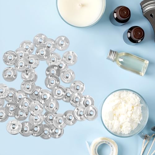 Kare Kind 150pcs Metal Candle Wick Sustainer Tabs - Kare & Kind® retail packaging - Image 3