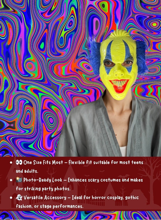 Feelings Halloween Clown Mask 21Cm - Image 4