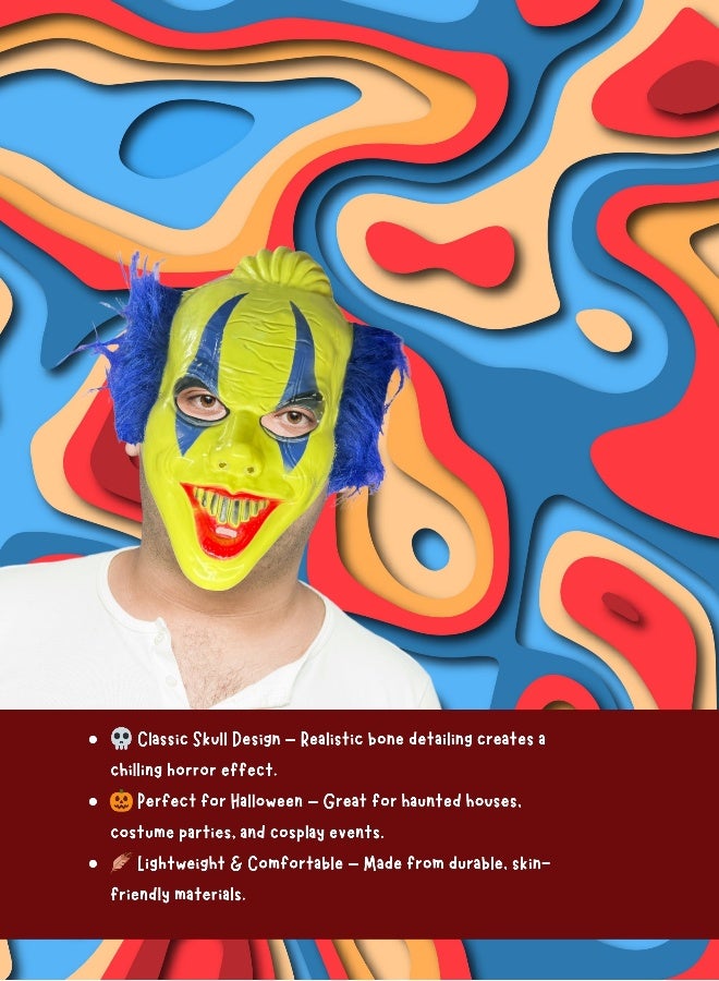 Feelings Halloween Clown Mask 21Cm - Image 3