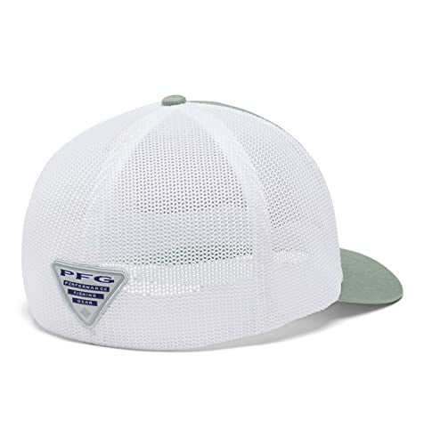 Columbia Unisex PFG Logo Mesh Ball Cap - Mid, Safari/Key West, Small/Medium - Image 2