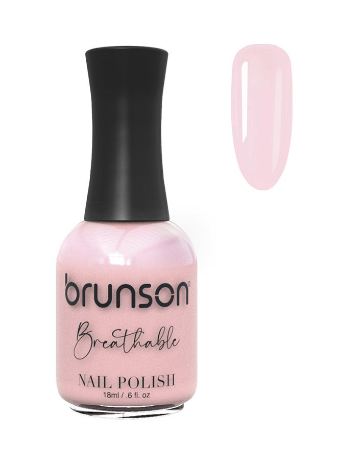 Breathable Nail Polish Halal nail polish Wudu friendly Quick-Dry Vegan long lasting but easy peel off   18ml BH026