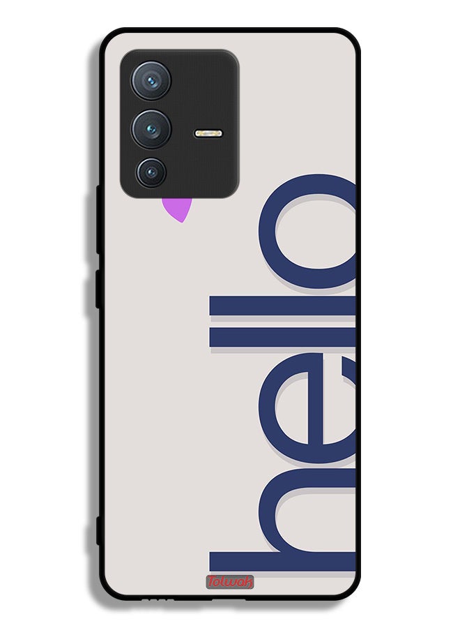 Tolwak Vivo V23 Pro 5G Protective Case Cover Hello - Image 1