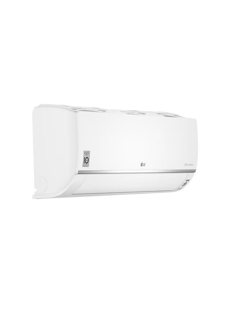 إل جي S-PLUS Air Conditioner, 1.5 HP, Cool Only, Inverter, Without a Holder, Wi-Fi, Fast Cooling, UVnano Technology, ThinQ, 4-Way Air Distribution, Low Noise, S4-Q12JA2MC S4-Q12JA2MC - WH white - Image 5