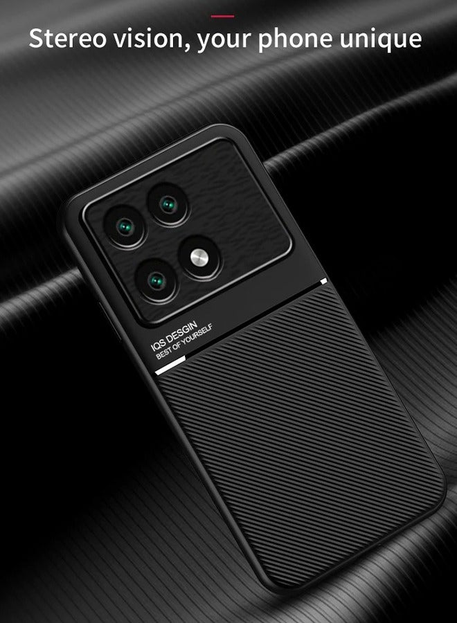 غطاء حماية واقٍ لهاتف Xiaomi Poco F6 Pro 5G باللون الأسود للأعمال الراقية - Image 5