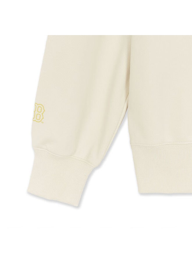Mlb Uni Crew Neck Long Sleeve Sweatshirt Casual Loose Fit Autumn New 3amtb3254-43crs-m - Image 3