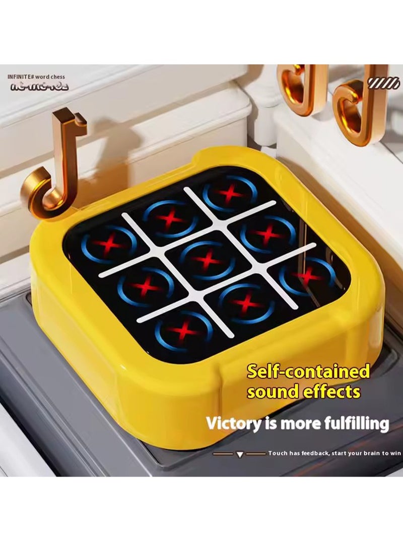 BlueFire 2-in-1 Tic-Tac-Toe & Bolt Chess | 3-in-1 Educational Board Game Toy for Kids (Tic-Tac-Toe, Memory Flash, Whack-a-Mole) | Portable ABS Plastic Learning Game | Birthday Gift for Children Ages 3+ | Includes Electronic Tic-Tac-Toe & Nesting Doll - Image 5