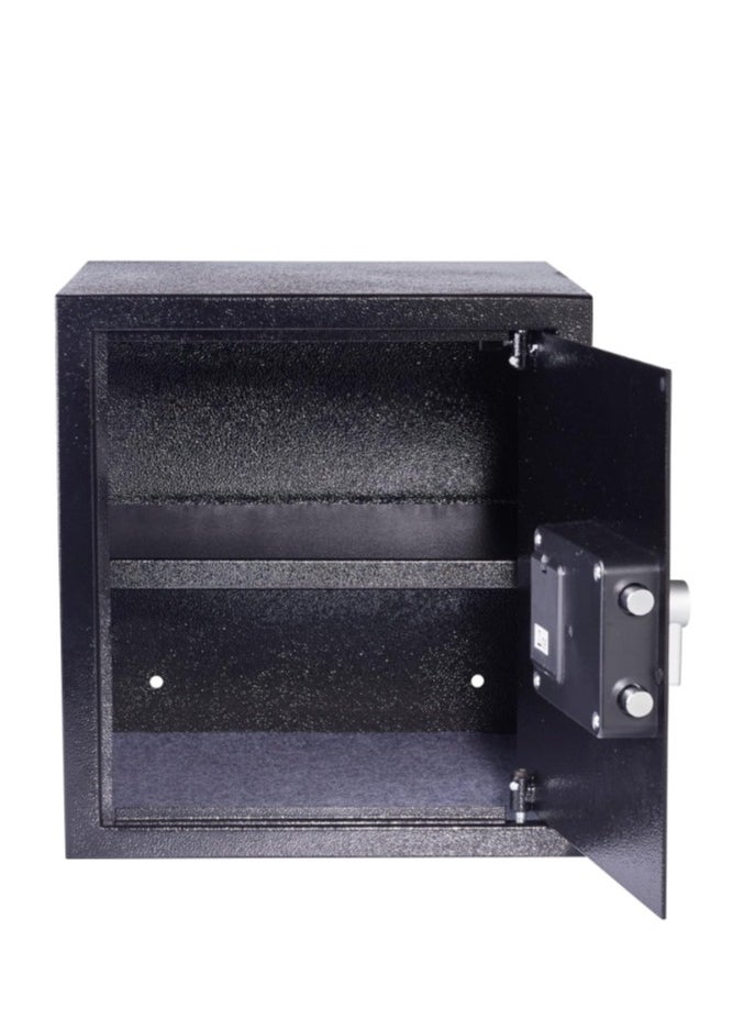 Yale - Yale Ysv/390/Db1 Large Value Safe, Digital Keypad with  locking and anti locking indication, Led Light Indicators, 15 Mm Steel Locking Bolts, Emergency Override Key for access, Black Finish, 40 Litre Capacity - Image 1