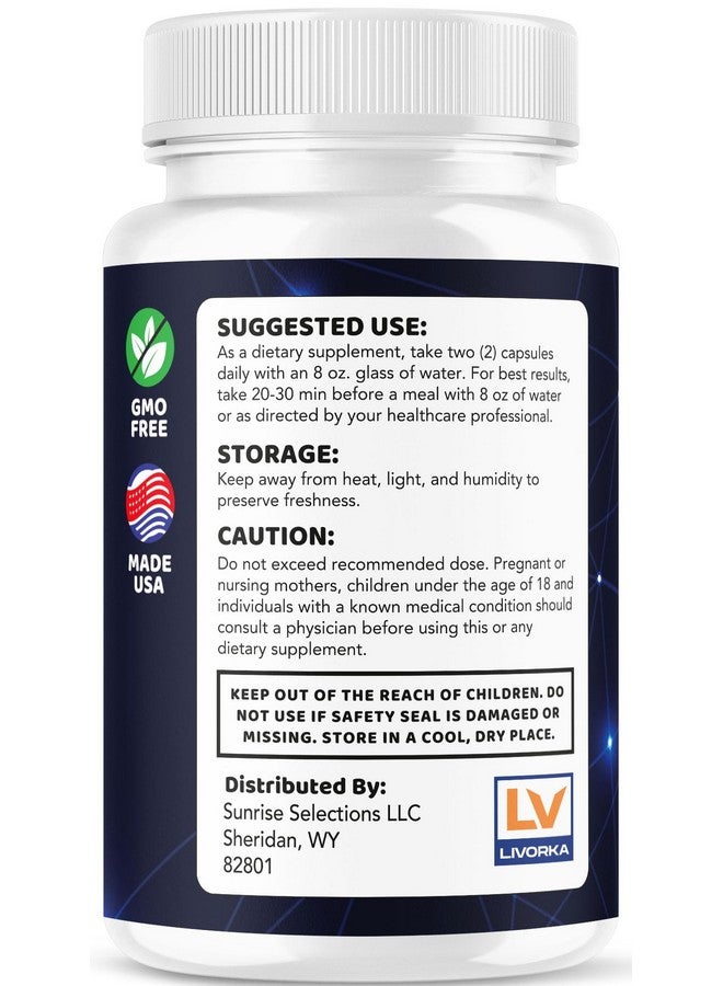 LIVORKA (2 Pack) Memory Lift Pro Supplement Capsules - Official Memory Lift Pro Brain For Your brain Supplement, MemoryLift Pro Pills All Natural Support Wellness & Health Support, 120 Capsules For 2 Months - Image 5