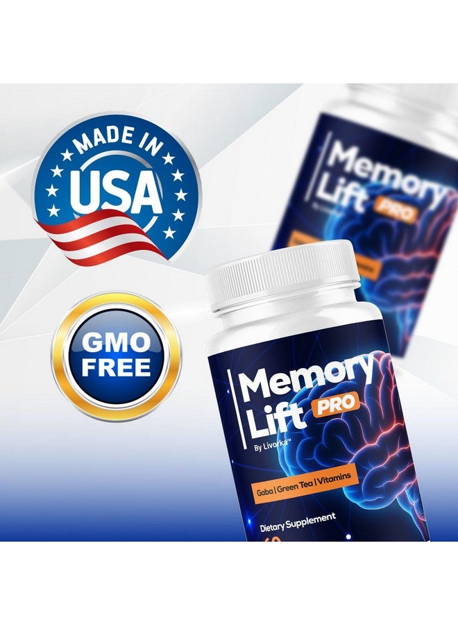 LIVORKA (2 Pack) Memory Lift Pro Supplement Capsules - Official Memory Lift Pro Brain For Your brain Supplement, MemoryLift Pro Pills All Natural Support Wellness & Health Support, 120 Capsules For 2 Months - Image 4