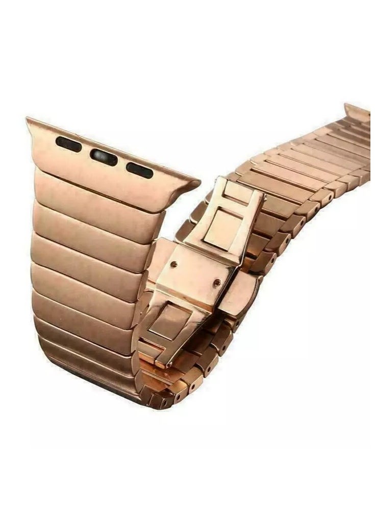 Generic - Stainless Steel Smart Watch Band Strap for Apple Watch - Image 1