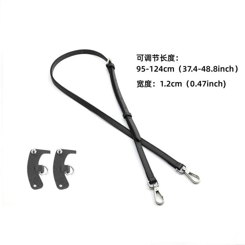 Punch-Free Leather Buckle Retrofit Strap Hardware Accessories Longxiang Mini Bag Shoulder Strap Dumpling Bag Crossbody Bag Strap - Image 3