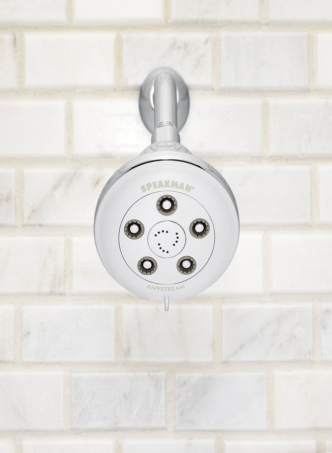 Speakman S-3011 Chelsea Anystream High Pressure Adjustable 2.5 GPM Shower Head, Polished Chrome - Image 3