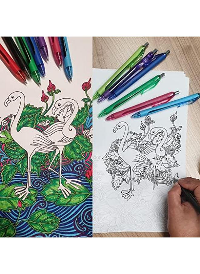 Maxi Super Gel Pen 0.7Mm Box Of 12 Pc Red - Image 3