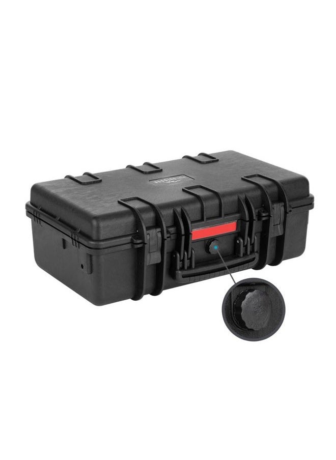 Monoprice Weatherproof Hard Case - 22 x 14 x 8 Inches, With Customizable Foam, Shockproof, IP67, Ultraviolet And Impact Resistant Material, Black - Pure Outdoor Collection  - Image 4