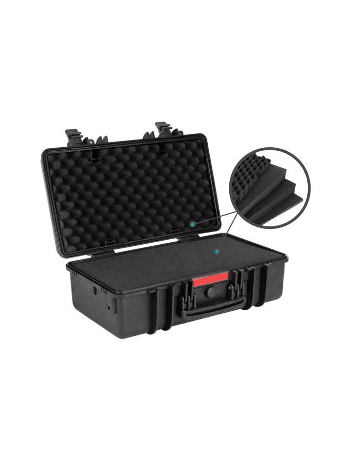 Monoprice Weatherproof Hard Case - 22 x 14 x 8 Inches, With Customizable Foam, Shockproof, IP67, Ultraviolet And Impact Resistant Material, Black - Pure Outdoor Collection  - Image 5