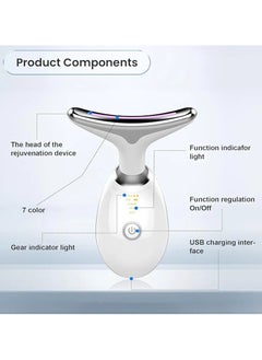 Denx Face and Neck Massager Device Anti-Aging Wrinkle and Double Chin Remover Lifting and Tightening Beauty Tool  - Image 4