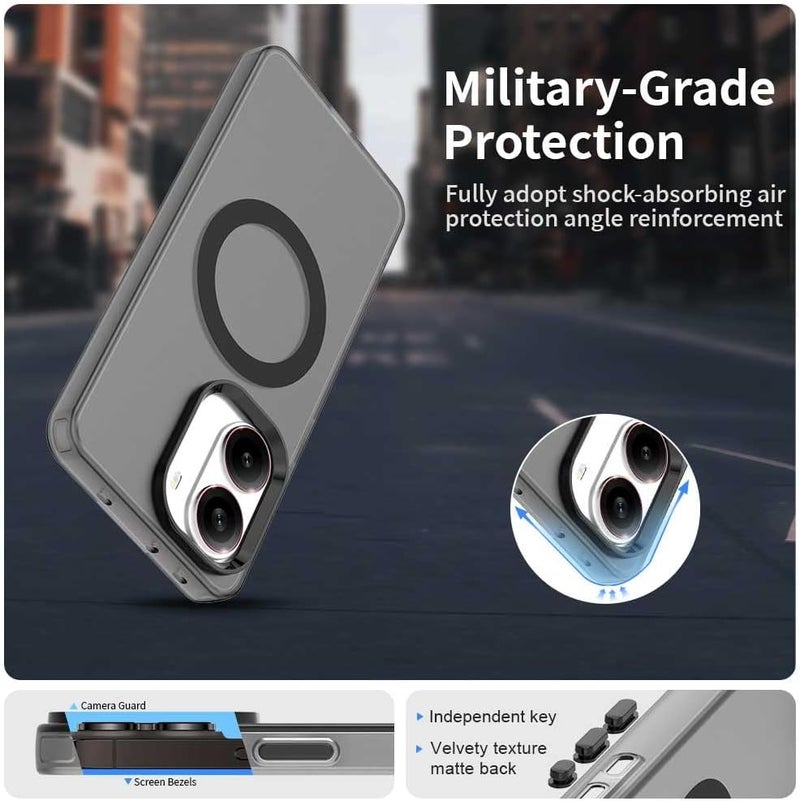 Mingwei Case For Xiaomi Poco X7 Pro 5G Clear Soft Tpu Shock Absorption Slim Lightweight Shockproof Cover Hybrid Protective Case Black, Poco X7 Pro - Image 1