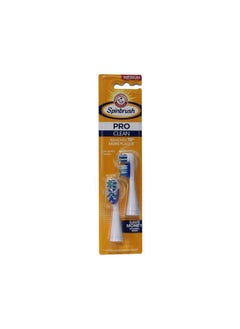 آرم آند هامر رؤوس فرشاة بديلة ARM & HAMMER Spinbrush Pro-Clean، متوسطة الحجم، قطعتان (عبوة من 4 قطع)  - Image 2