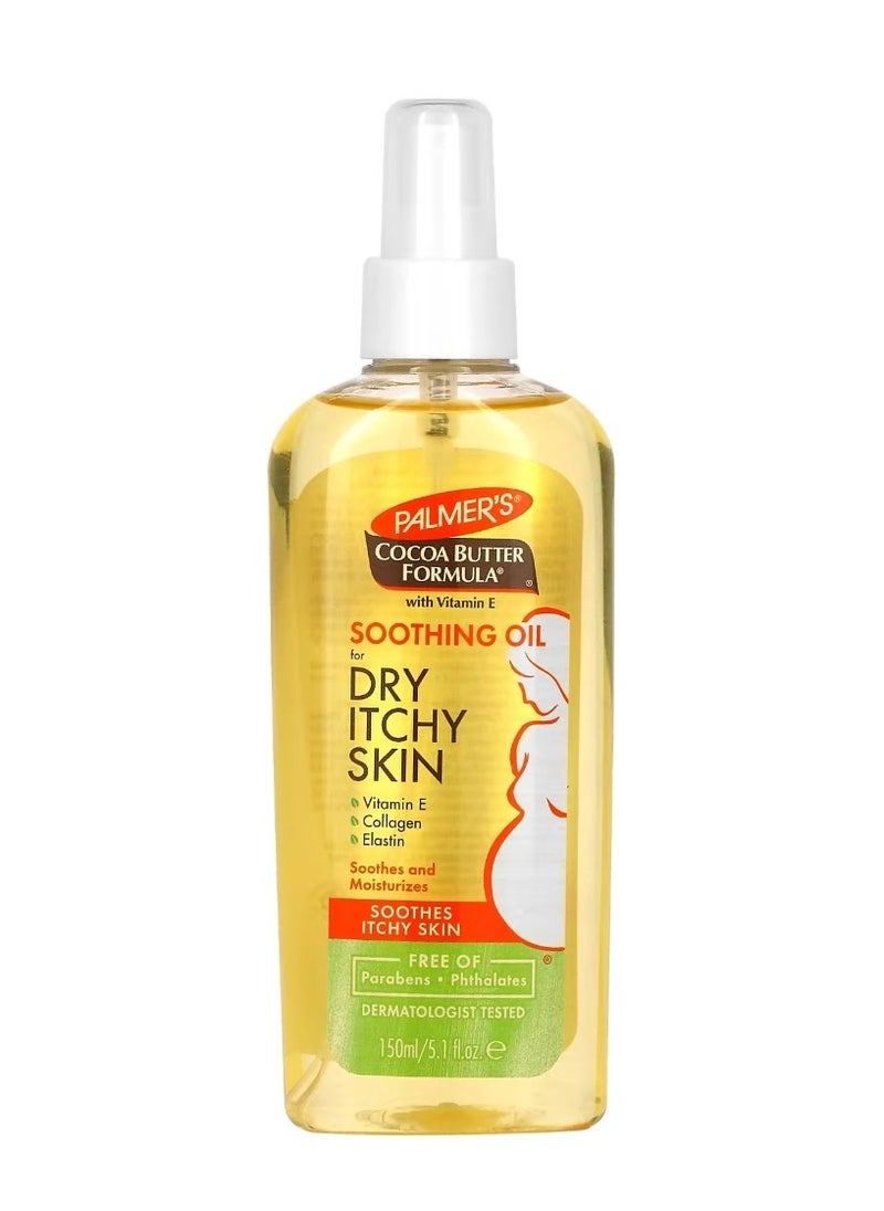 PALMER'S Cocoa Butter Formula with Vitamin E Soothing Oil for Dry Itchy Skin 5.1 fl oz (150 ml)  - Image 1