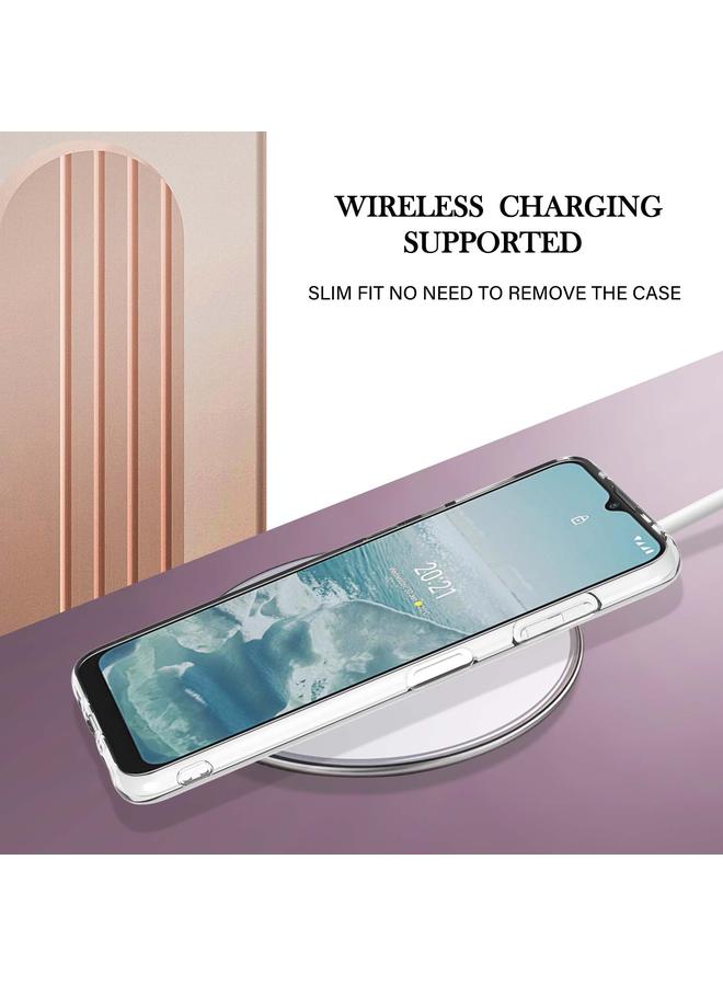 اس-توب جراب لهاتف Nokia G20 / G10 بنمط رخامي مطلي بالكهرباء، جراب هاتف IMD TPU مزدوج الجوانب - Image 5