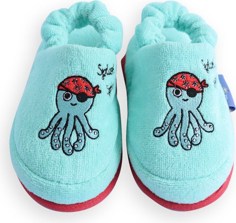 Milk&Moo Children's House Slippers Sailor Octopus  - Image 1