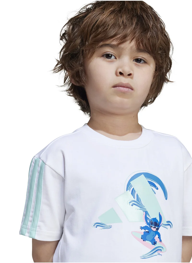 Adidas Kids All-Over Printed T-Shirt & Shorts Set