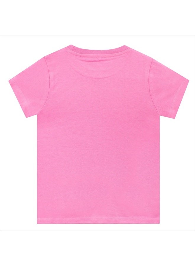 DreamWorks Gabby's Dollhouse T-Shirt Girls Gabbys Mercat Tee Short Sleeve Pink 10 - Image 4