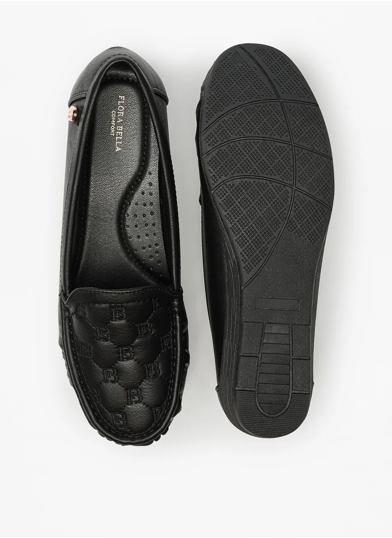 فلورا بيلا Quilted Slip-On Loafers