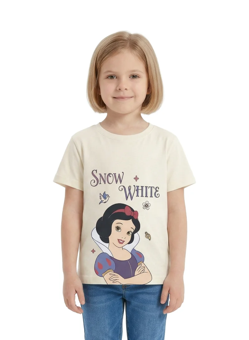 Disney Disney Snow White Toddler Girls Graphic Printed T-Shirt (Pack of 2)