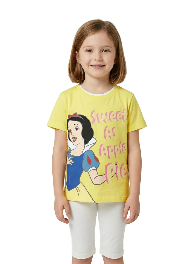 Disney  Disney Snow White Toddler Girls Graphic Printed T-Shirt (Pack of 2) for Kids | Best Price UAE