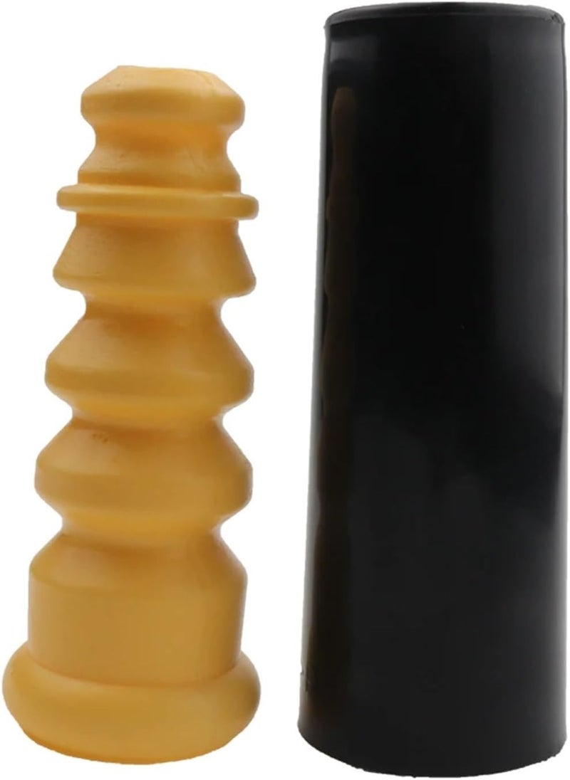 QASULER Rear Dust Cover Air Shock Absorber Bellow Boot Set - Image 4