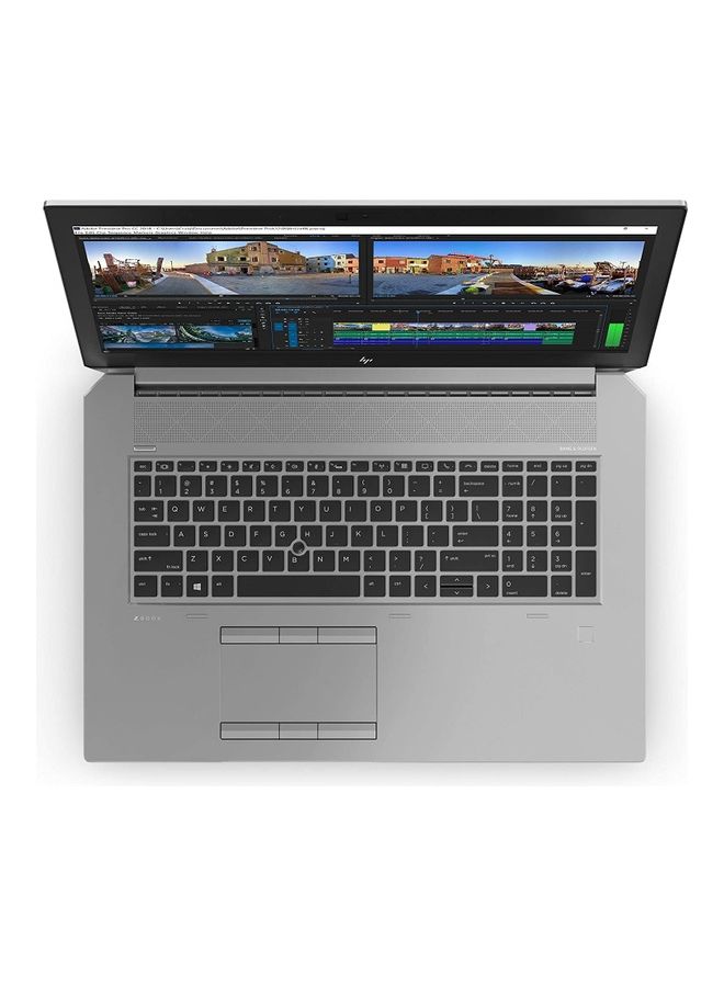 HP ZBook 17 G5 VR Laptop With 17.3-Inch Display, Core i7-8750H Processer/8GB RAM/256GB SSD/Intel UHD Graphics English Turbo Silver - Image 5