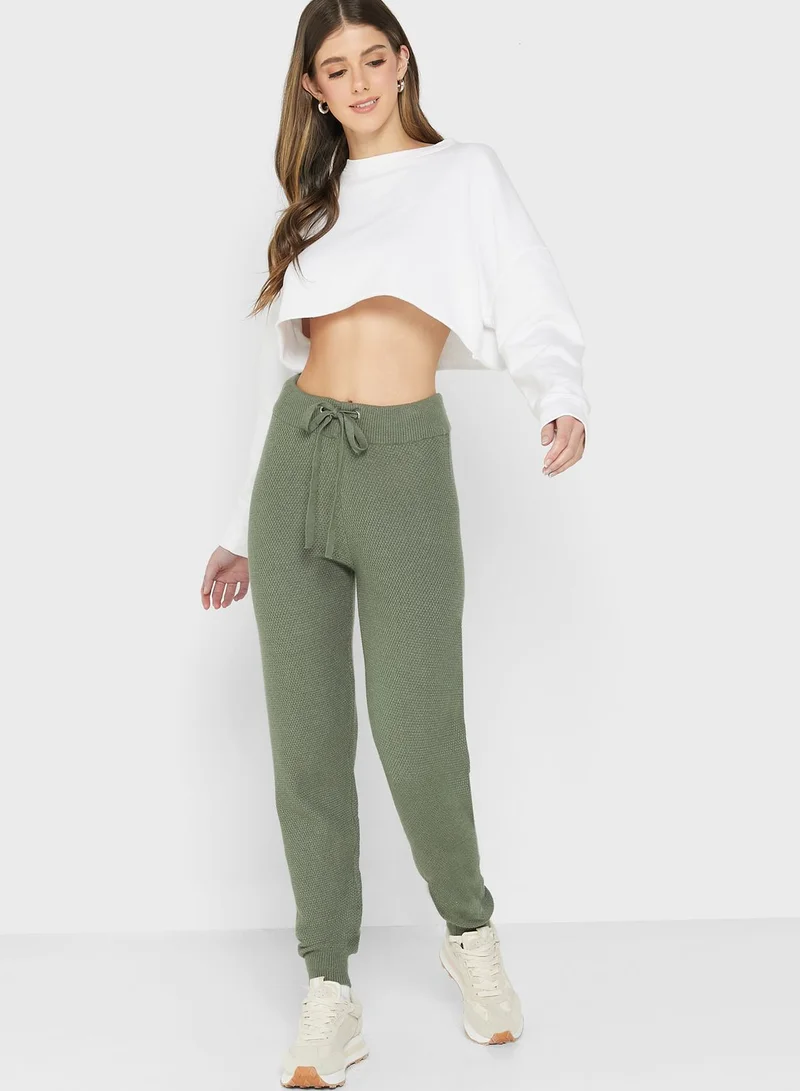 VERO MODA Knitted Ted Drawstring Pants